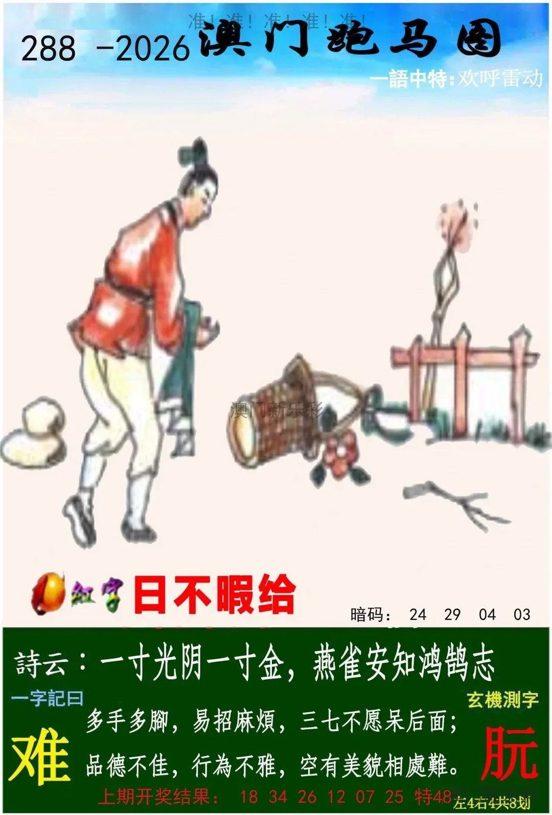 跑马图